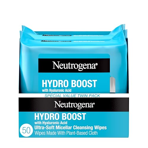 Neutrogena Hydro Boost Cleansing Wipes 25 ct - Makeup Remover