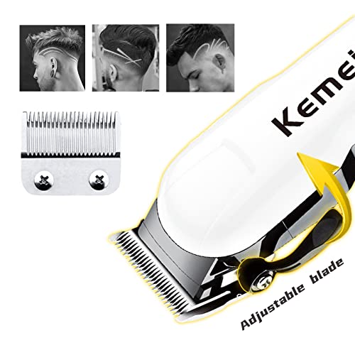 KEMEI Professional Cordless Hair Clipper for Men