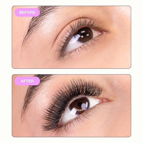 CURACORO 5D Clover Lash Extensions U-Shape 7-15mm D Curl