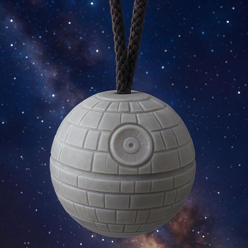 MAD Beauty Star Wars Dark Side Death Star Soap on a Rope, Healthy Glowing Skin, Relax & Unwind, Great Gift, Reset and Ready for Action