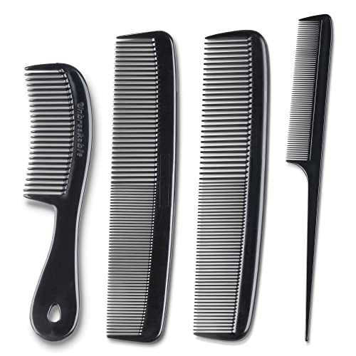 Mars Wellness 4 Piece Professional Hair Comb Set