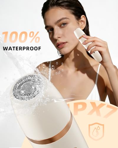 Ufree Off-White 3-in-1 Women's Bikini Trimmer Electric Razor & Grooming Kit