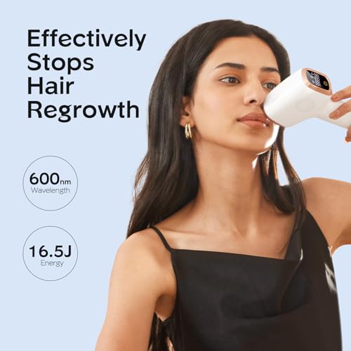 INNZA IPL Hair Removal Device with Ice Cooling, 999,999 Flashes