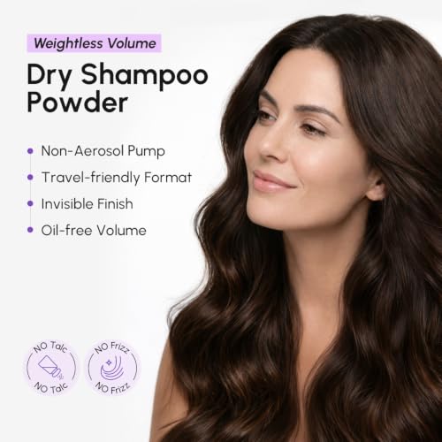 MAREE Dry Shampoo Powder – Non Aerosol, Volumizing, Travel Size
