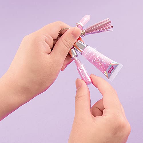 Celestial Keychain Lip Gloss - Berry Flavor Lavender Tint