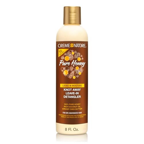 Creme of Nature Pure Honey Hair Detangler 8oz - Nourishing Moisture & Repair