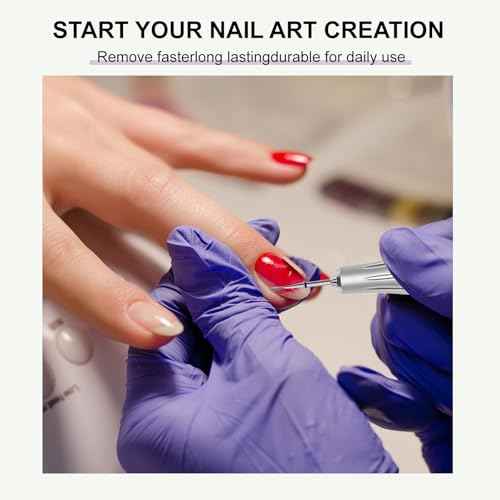 Cuticle Nail Drill Bit, Professional Russian Manicure Drill Bits, Safety Diamond Bit, Under Nail Cleaner Cuticle Remover Nail Prepare, Nail Supplies for Nail Techs (Mini Inverted Cone-M)