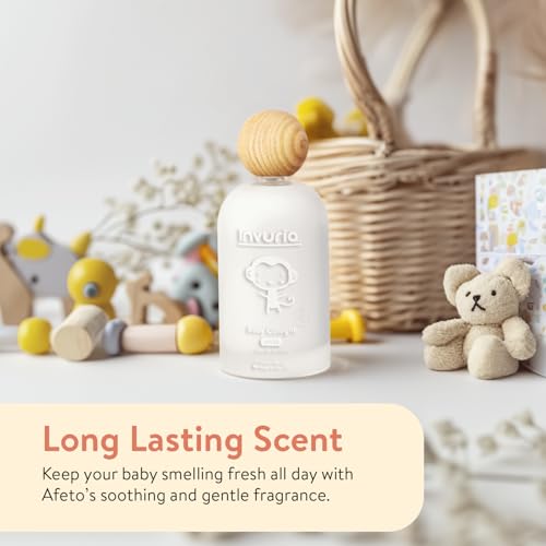 Afeto Baby Cologne Alcohol-Free 3.4 oz - Gentle Fragrance