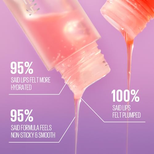 Kaja Juicy Glass Lip Oil 07 Fig Smoothie - Plumping Gloss