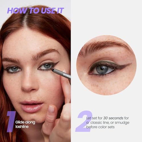 Wonderskin Eyeliner Pencil 1440 Longwear Waterproof & Smudge-Proof - Liquorice
