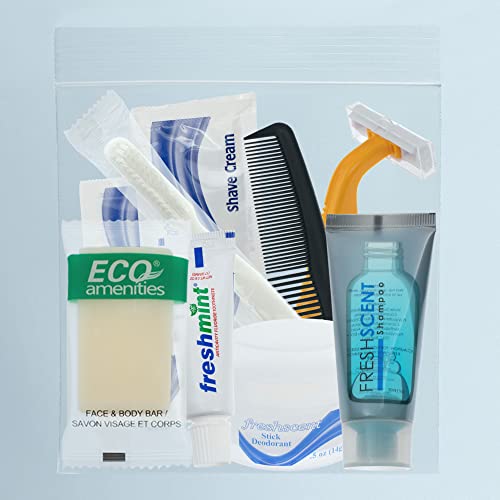 Moda West 24 Deluxe Toiletry Kits - Travel & Donation Essentials