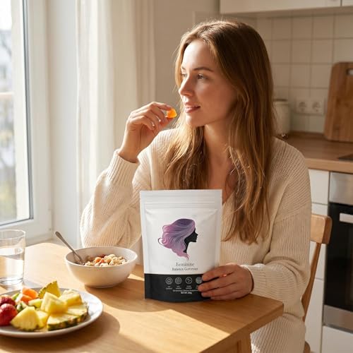 Fibetrue Women's Probiotic Gummies for Gut & Feminine Health - 60 Count