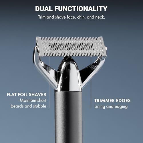 BaByliss MTL Series Electric Razor Including 4 Comb attachments, Storage Bag, Charging Stand and Cable