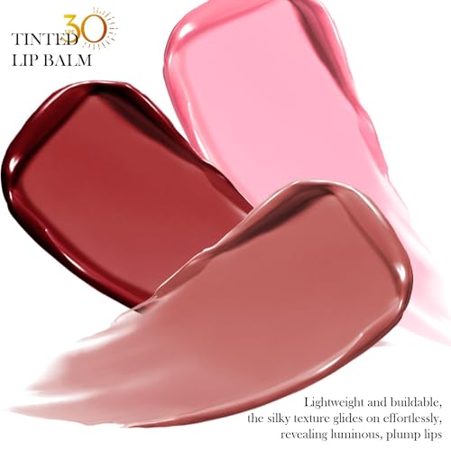 DAGEDA SPF 30 Tinted Lip Balm with Shea & Vitamin E | Black Cherry