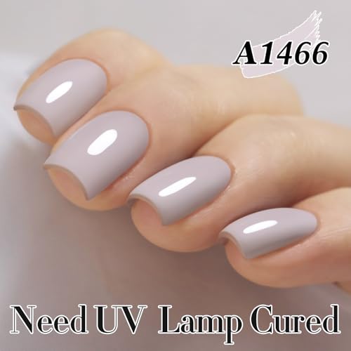 Double Rhythm Milky Beige 15ml Gel Nail Polish - Pure Sheer, Soak Off, A1466