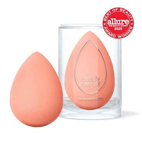Beautyblender¢ç | Orange Beauty Blender Makeup Sponge, Super-Soft Foam Easily Blends Foundations, Powders & Creams, Made in USA, Reusable, Washable, Streak Free Application, Vegan, Cruelty Free
