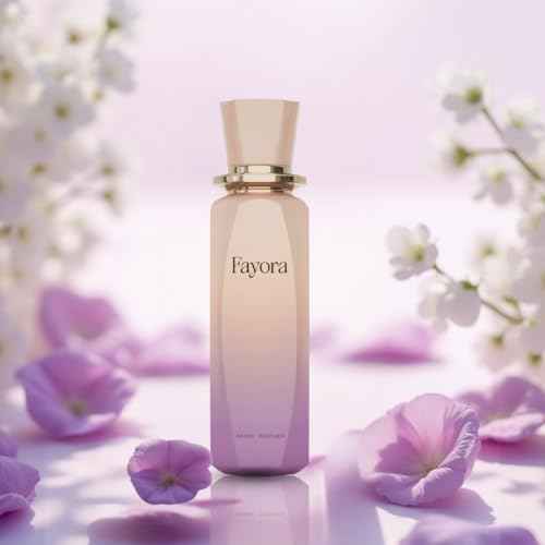 Paris Corner Perfumes | Fayora 3.4 Fl Oz Edp Perfume Unisex Perfume | Elegant Floral Fruity Scent with Passion Fruit, Rose & Jasmine for Long-lasting Enchantment