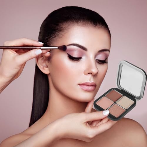 Magnetic Empty Eyeshadow Palette with Mirror – DIY Makeup Organizer