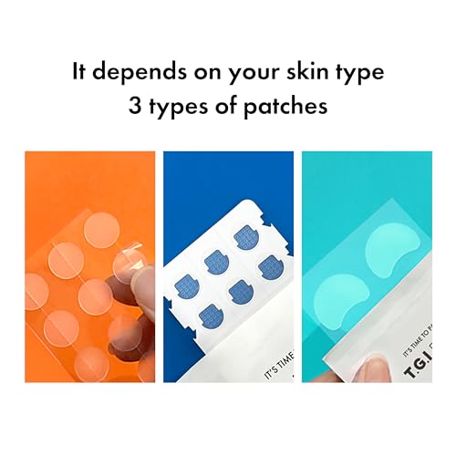 TGI PATCH] Blemish Cover Cocktail - Hydrocolloid Patches for Mid-Stage Pimples and Zits (36pc) 15+15+6