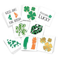 St. Patrick's Day Temporary Tattoos, Pack of 40, Skin Safe