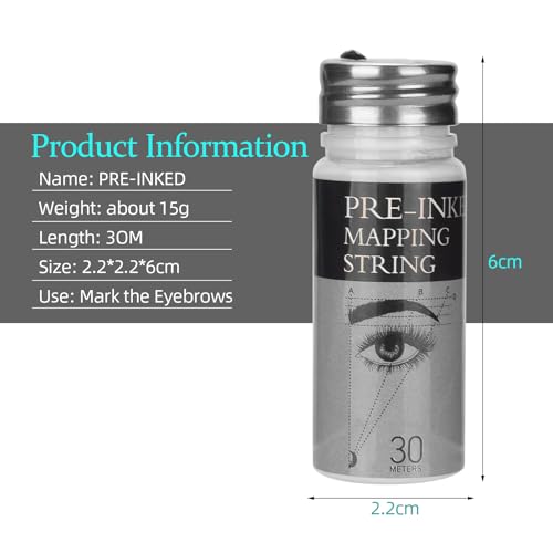 Brow Mapping String Set with Paste and Brushes