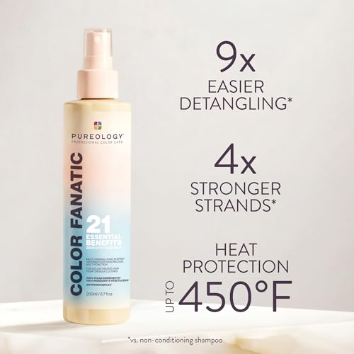 Pureology Color Fanatic Leave-In Spray - 21 Benefits, Heat Protection
