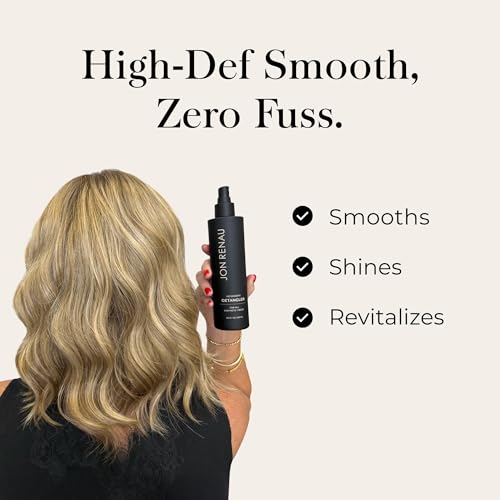 Jon Renau Leave-In HD Smooth Detangler Spray for Wigs, 8.5 oz