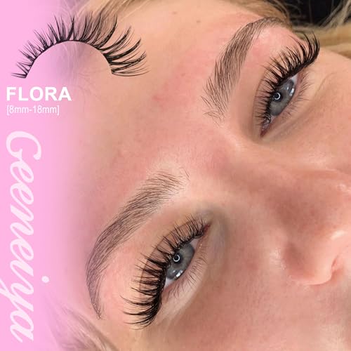 Geeneiya FLORA Lash Clusters 8-18MM Wispy Eyelash Extensions