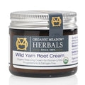 Organic Meadow Herbals Wild Yam Root Cream - USDA Certified Organic Balancing Cream for PMS & Menopause Relief - Estrogen & Progesterone-Free. Handmade by us. Woman-owned & Operated Since 1994 (2 oz)