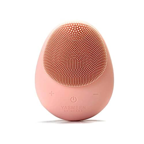 Sonic Facial Cleansing Brush, Waterproof Electric Face Cleansing Brush Device for Deep Cleaning|Gentle Exfoliating|Massaging,Rechargeable,Yasmeen Skincare Co.