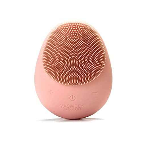 Sonic Facial Cleansing Brush, Waterproof Electric Face Cleansing Brush Device for Deep Cleaning|Gentle Exfoliating|Massaging,Rechargeable,Yasmeen Skincare Co.