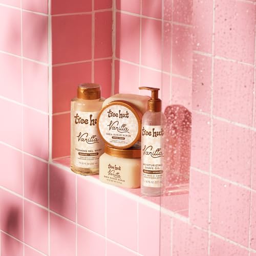 Tree Hut Vanilla Moisturizing Shave Oil,Hydrating Gel-to-Oil Formula