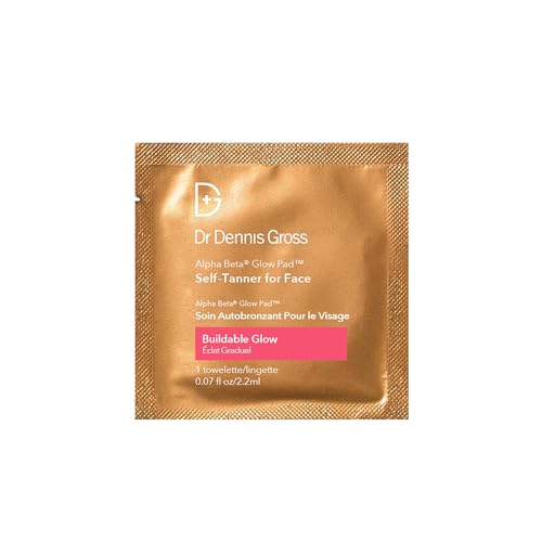 Dr. Dennis Gross Glow Pad Self-Tanner Towelettes, 20 Pack