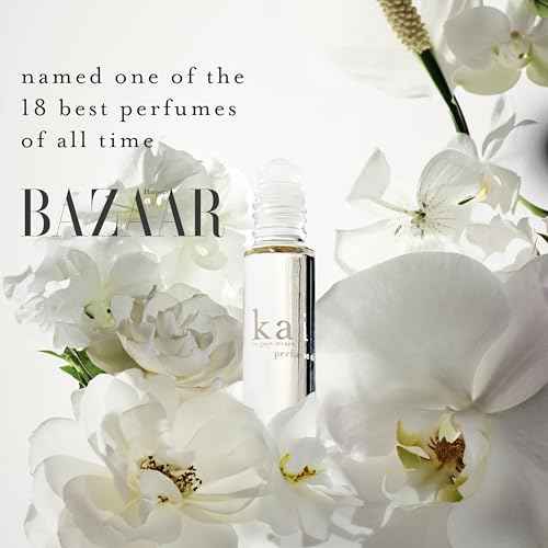 kai perfume oil ? a fresh, beautiful, light gardenia scent wrapped in white exotics, 1/8 oz perfume roll-on | long lasting, serene, vegan, clean and inspired by memories of Hawaiian vacations