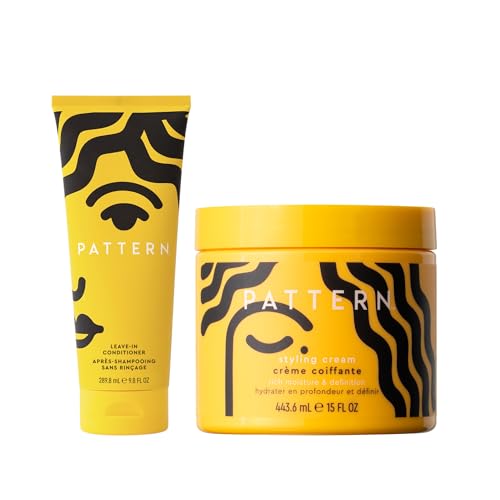 PATTERN Styling Cream & Leave-In Conditioner Duo Kit for Curly & Coily Hair