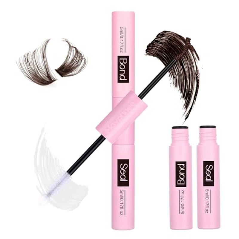 Mavphnee Brown Lash Glue Bond & Seal - 72hr Waterproof Adhesive