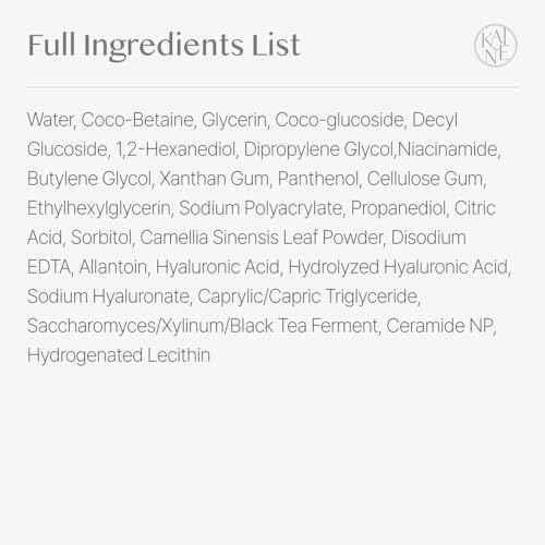 KAINE Kombu Hydrating Daily Cleanser | Deep Pore Gentle Face Cleanser for Dry & Sensitive Skin, Korean Skin Care 5.46 fl oz/155g