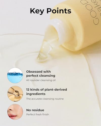 BOM Good Bye Makeup Cleansing Oil 6.76 oz | Vegan
