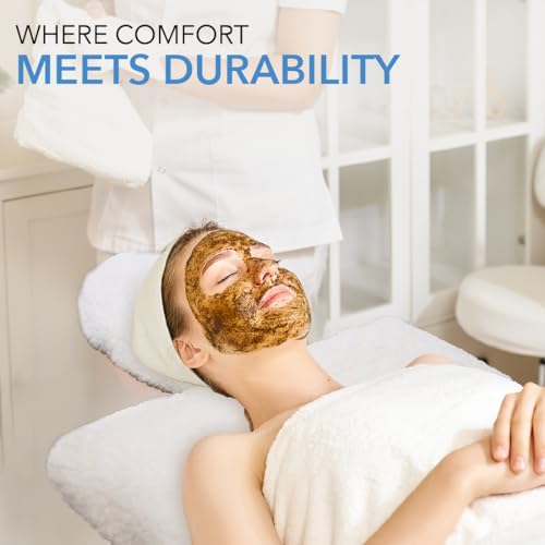 ForPro Fleece Massage Table Pad Set with Face Rest Cover - Hypoallergenic