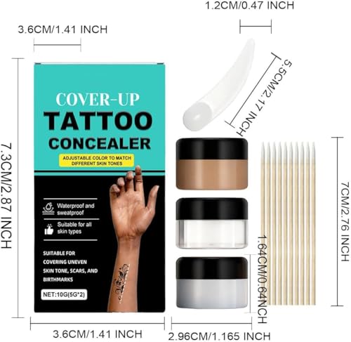 Waterproof Tattoo Concealer & Cover Up Tape Set