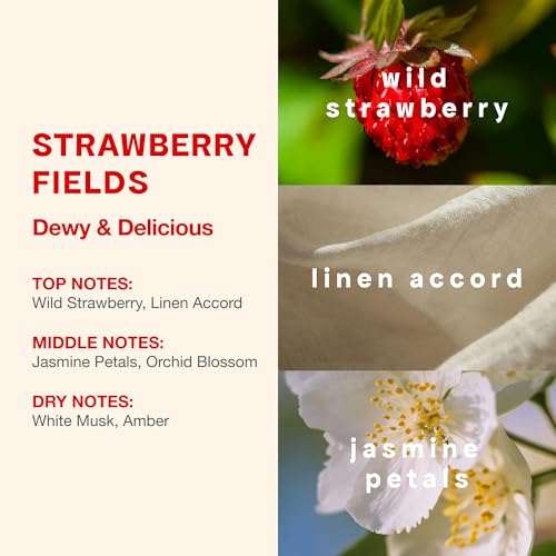 CLEAN Strawberry Fields Layerable Perfume Gift Set with Full & Travel Sizes