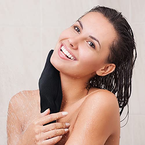 Tatuo 4 Pieces Korean Exfoliating Mitts - Deep Skin Scrubber