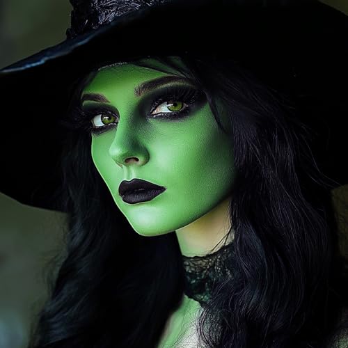 Mysense Green Face Paint Stick - Water Based Washable Makeup
