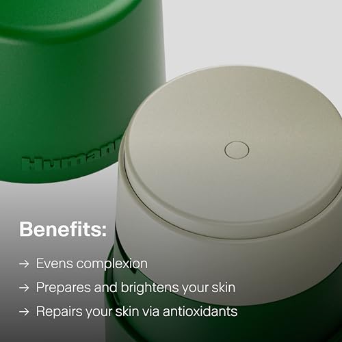 Humanrace 8% Glycolic Acid Lotus Enzyme Exfoliator, 2.4 fl oz, Refillable Exfoliator