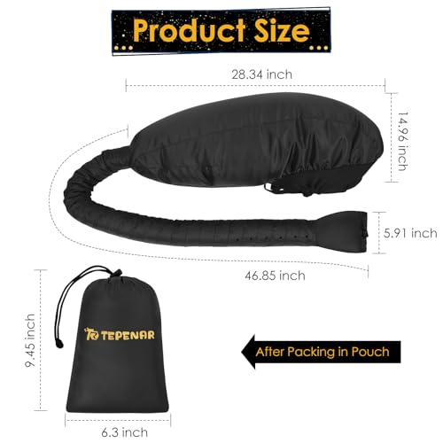 Extra Large Hair Dryer Bonnet Attachment - Fast Drying Hood