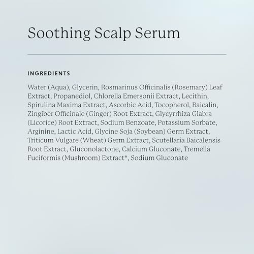Soothing Scalp Serum with Rosemary & Ginger - 2 fl oz