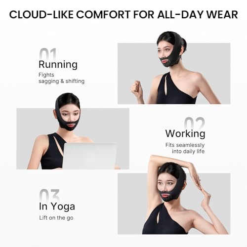 Dual-Layer Face Lifting Tape | Double Chin Reducer & Jawline Shaper