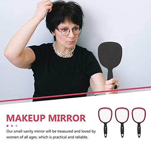 Handheld Mirror with Handle – Portable Makeup & Travel Mirror
