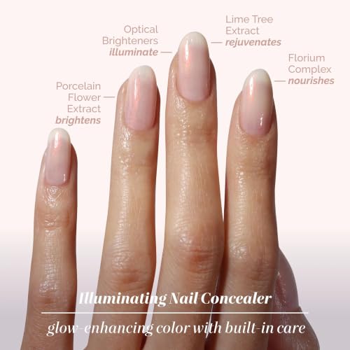 LONDONTOWN Nail Concealer & Gel Genius Top Coat Duo Set - 0.4 Fl Oz
