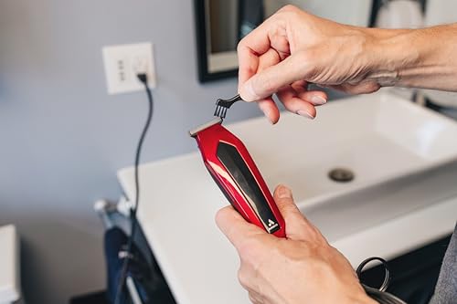 Andis Ultra Clip Corded Hair Clipper & Trimmer Set - 15-Piece Professional Grooming Kit